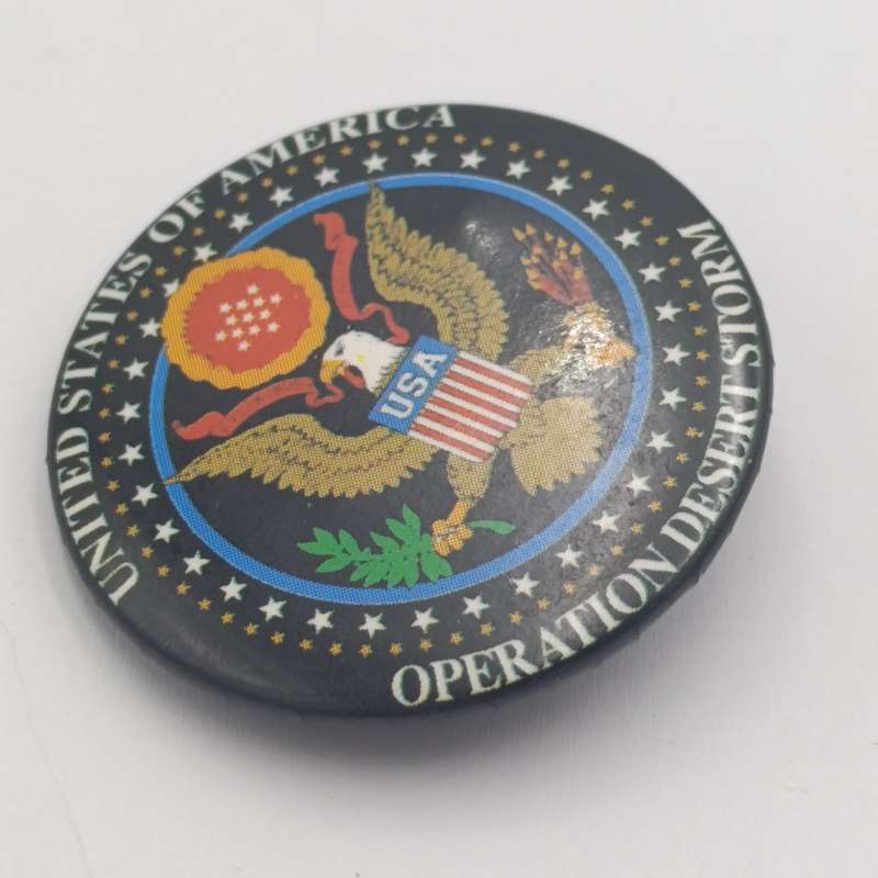 USA Army Operation Desert Storm pin badge