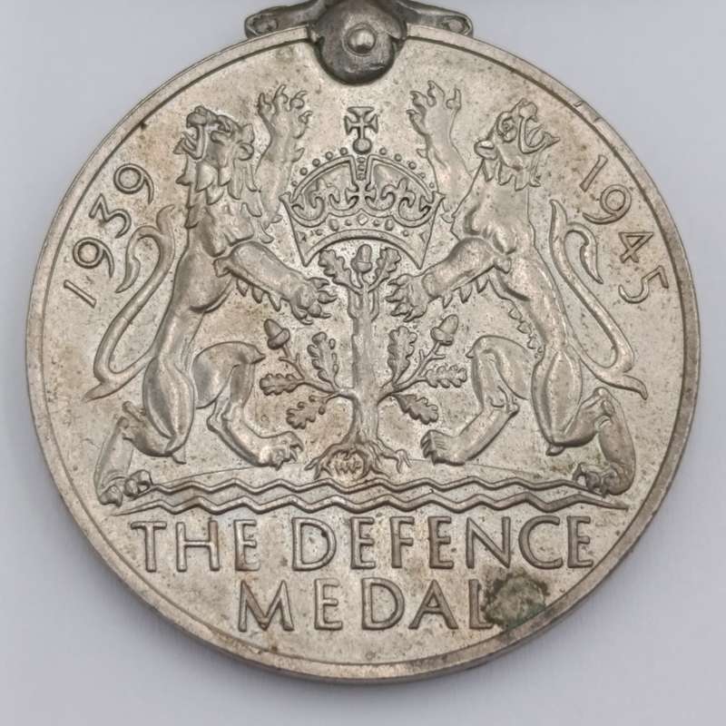 WW2 The Defence Medal issued to C567333 M, Dezuk