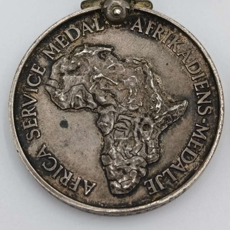 Pair of WW2 medals issued to 193106 W.F Pretorius