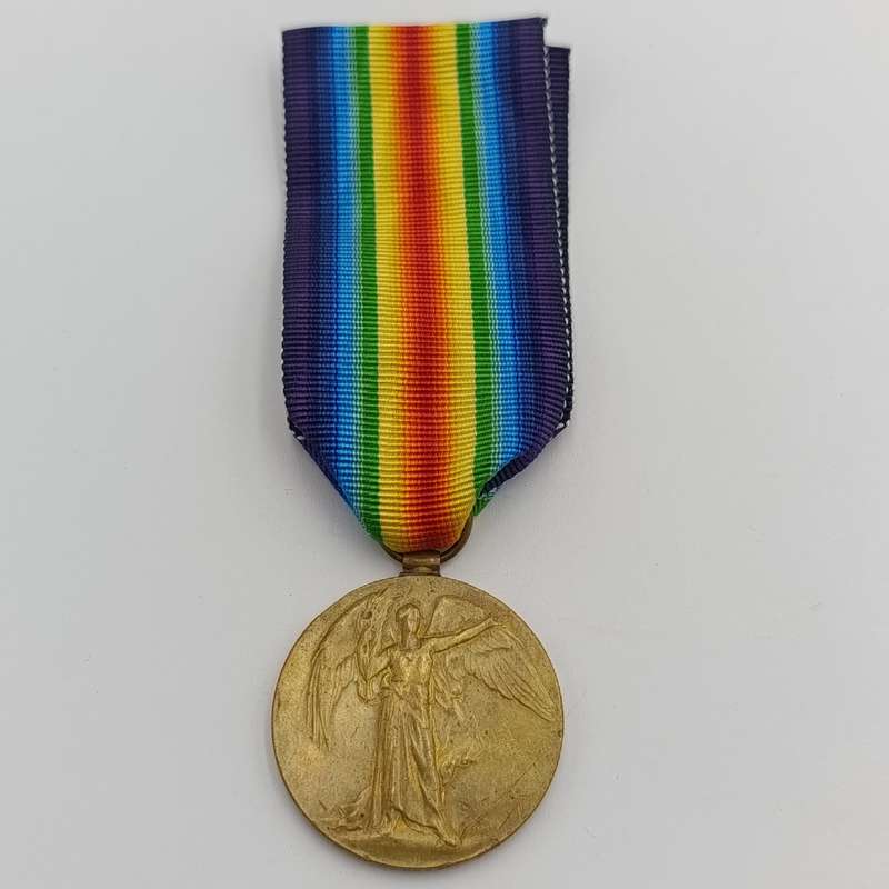 WW1 Victory medal issued to Pte. FJ Gerber, 7th SA Infantry