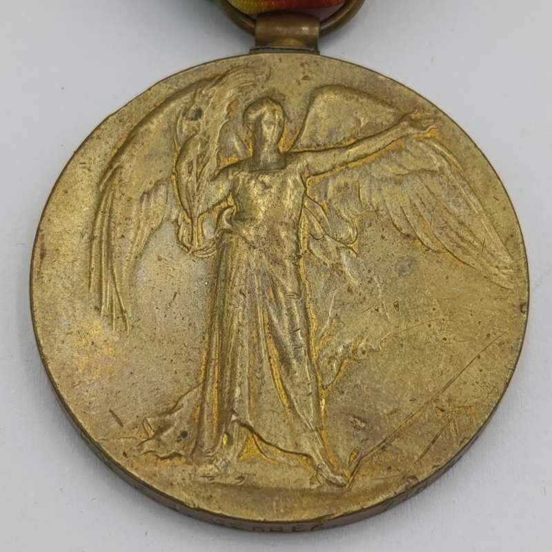 WW1 Victory medal issued to Pte. FJ Gerber, 7th SA Infantry