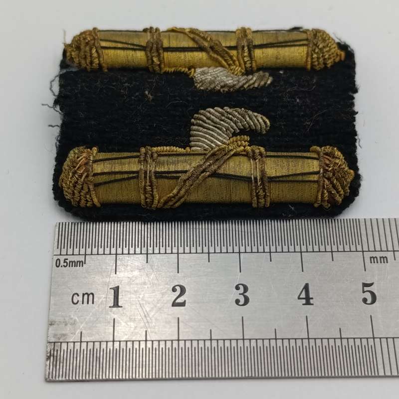 WW2 Italian Fascist Collar badge set - not yet cut