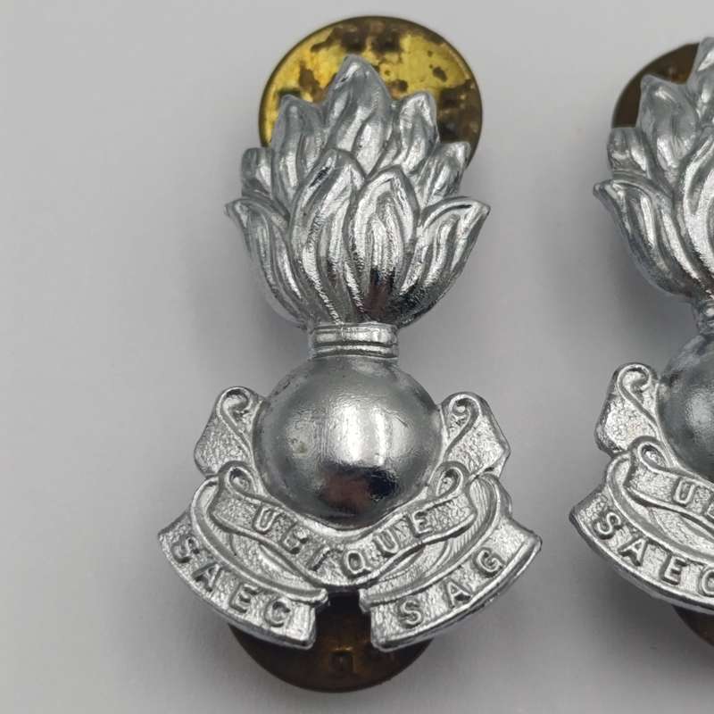 Pair of SADF Engineers collar badges