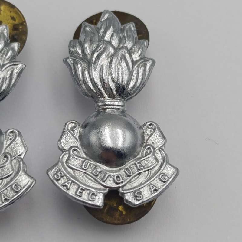 Pair of SADF Engineers collar badges