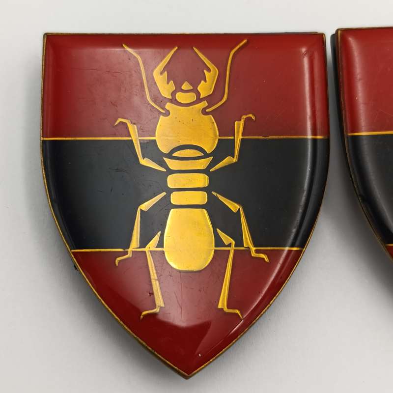 Set of SADF 1 Construction regiment shoulder flashes