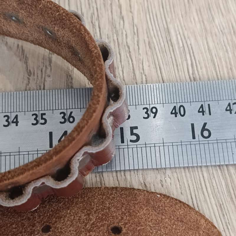 Handmade Leather ammo belt for .22 ammo