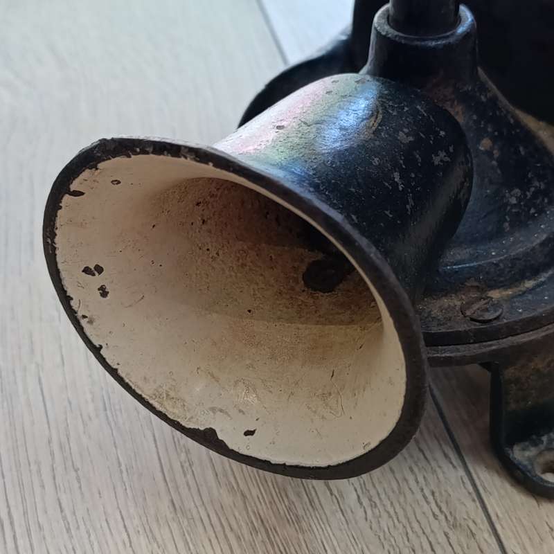 Vintage Lovelock No.2 coffee grinder with tin