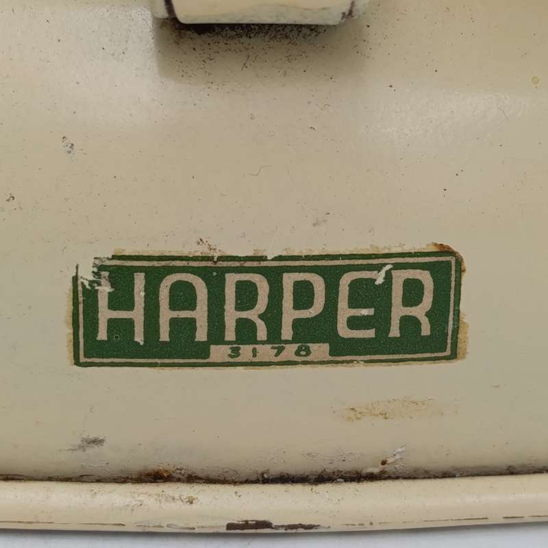 Vintage Harper balancing scale with weights