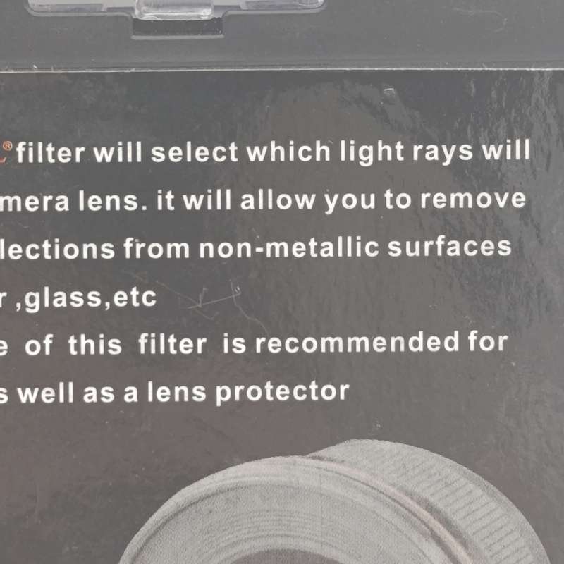 Green L High definition light filter - 67mm CPC