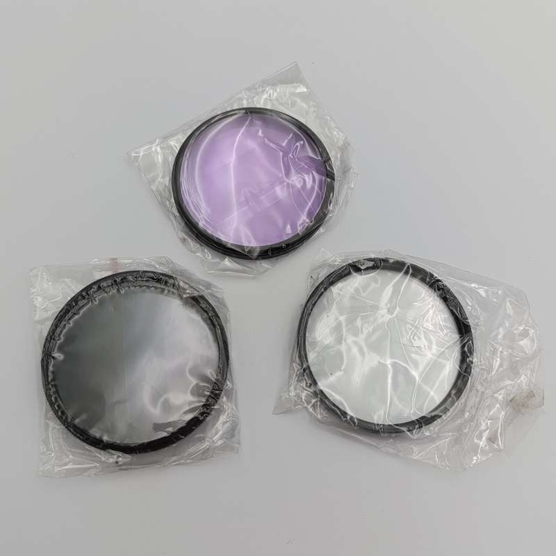 Zeikos 62mm filter set in protective case 3 different filters