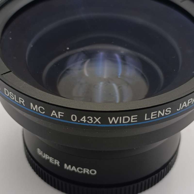 Zeikos Macro lens professional HDMKIII DSLR MC AF 0,43x wide lens - excellent condition