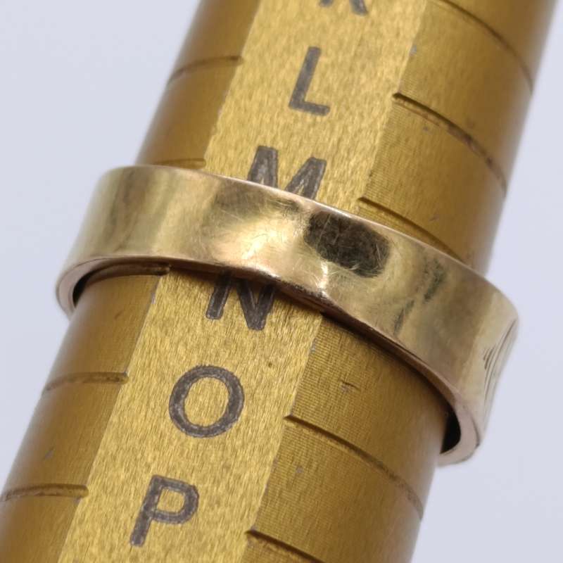 14kt gold opium storage ring - vintage - weight 2,1g