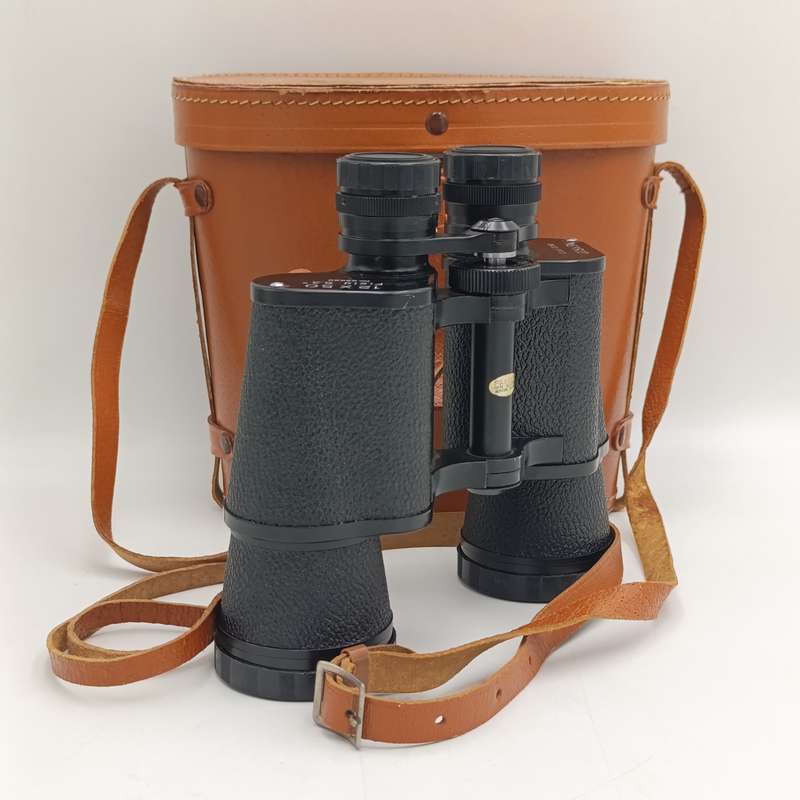 Vintage Nemrod 12x50 binoculars in pouch