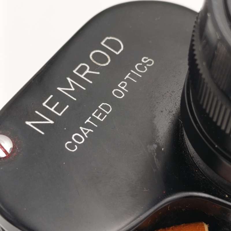 Vintage Nemrod 12x50 binoculars in pouch