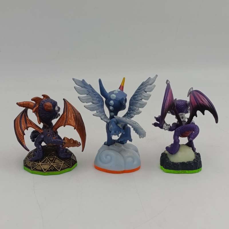 Lot of 3 Activision Skylanders action figurines