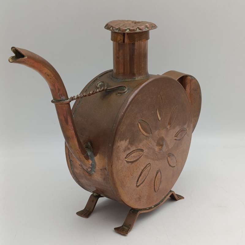 Antique Copper coffee pot - marked Kandikio Uitenhage
