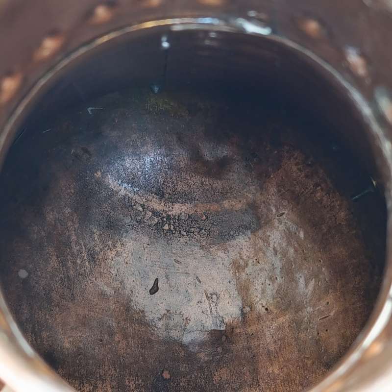 Antique Turkish Style coffee urn with cups - marked Kandikio Uitenhage