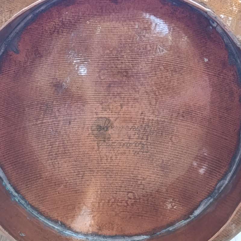 Antique Turkish Style coffee urn with cups - marked Kandikio Uitenhage