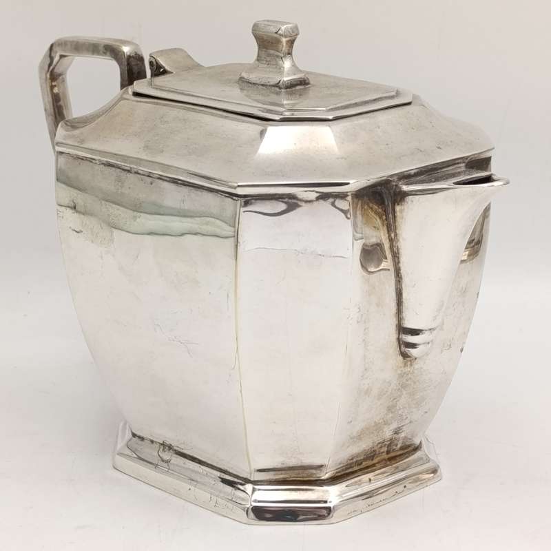 Vintage silverplated tea and coffee set
