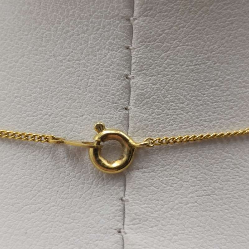 Thin 9kt gold necklace - weighs 1.4g