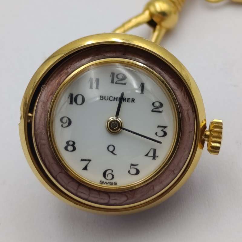 Butcherer Quartz Swivel ball pendant watch in box