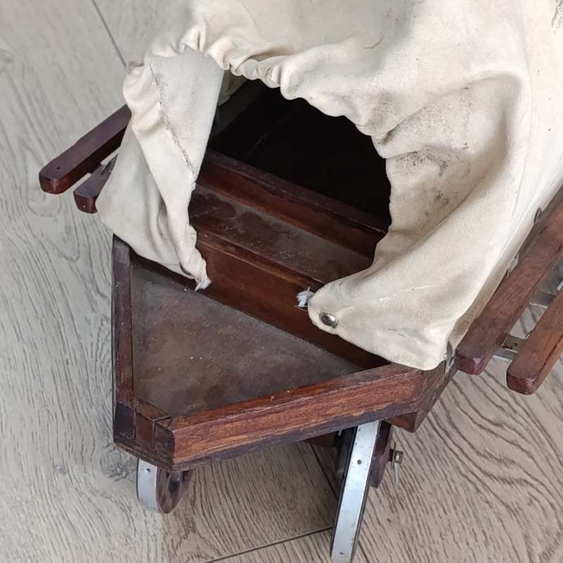 Vintage handmade ox-wagon