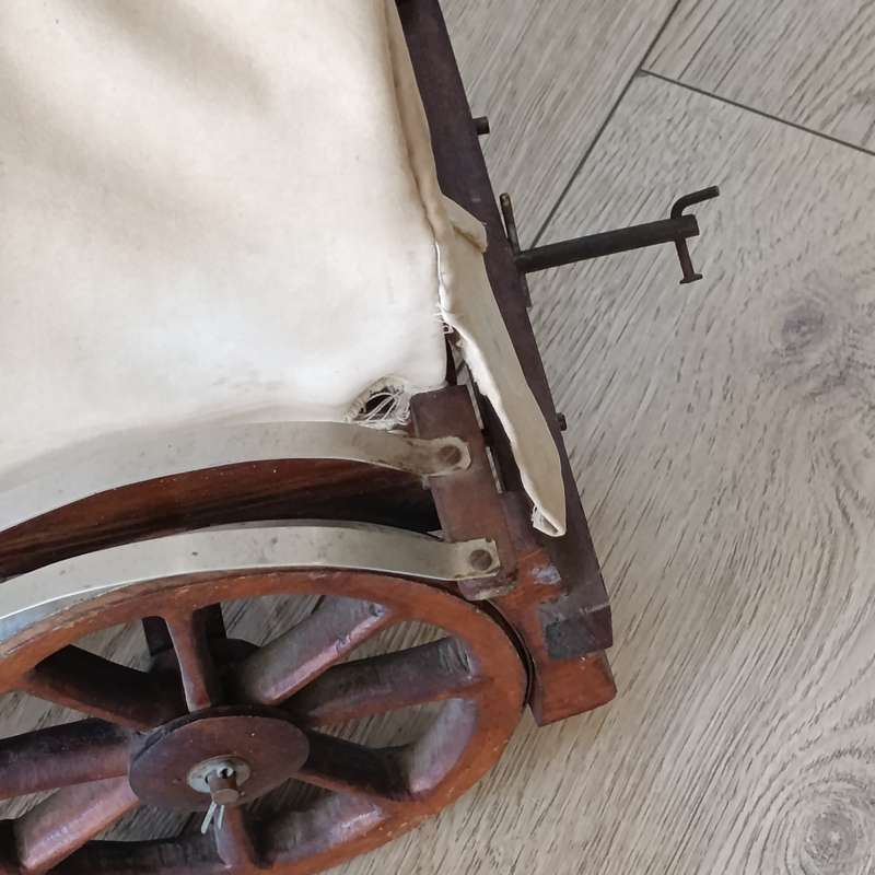 Vintage handmade ox-wagon