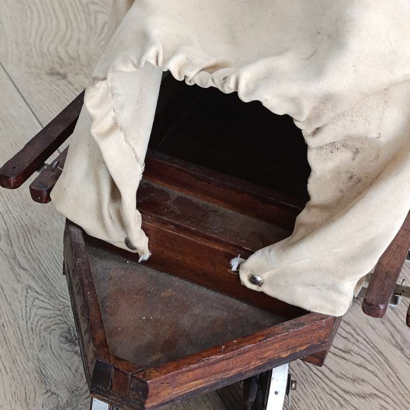 Vintage handmade ox-wagon