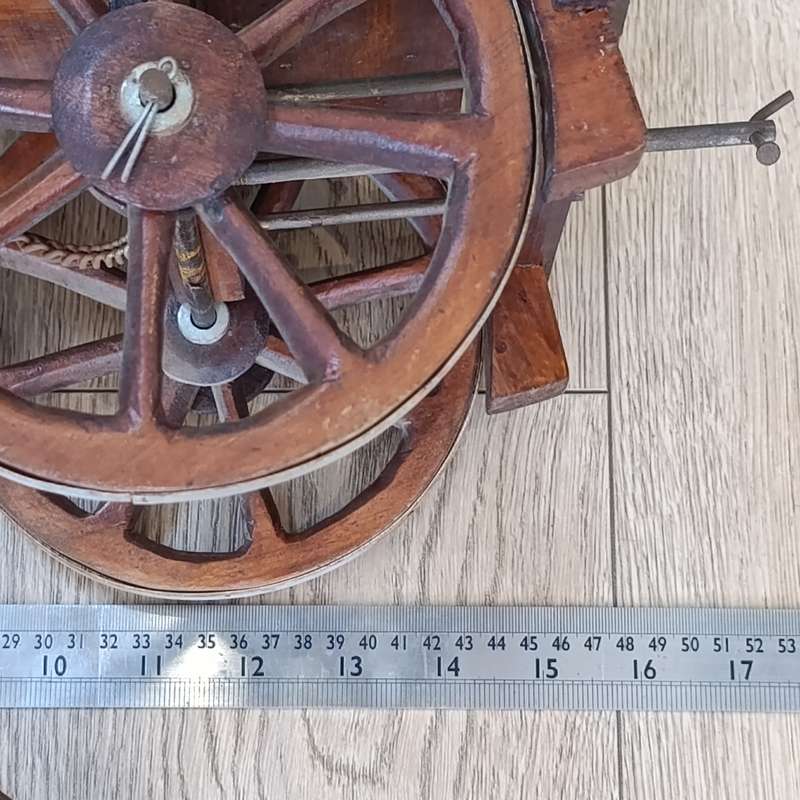 Vintage handmade ox-wagon