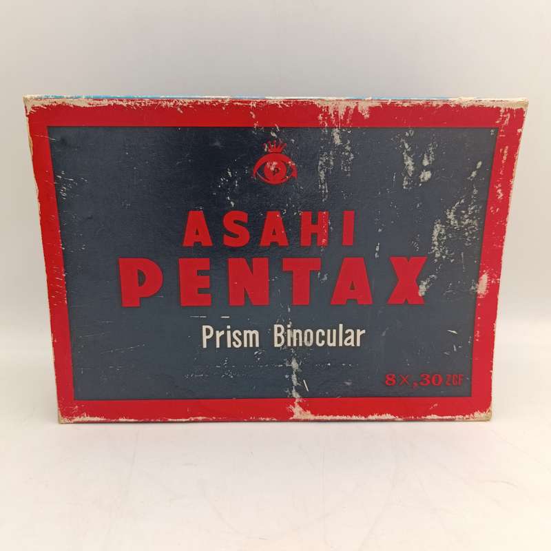 Vintage AsahI Pentax 8 x 30 binoculars in case - excellent condition