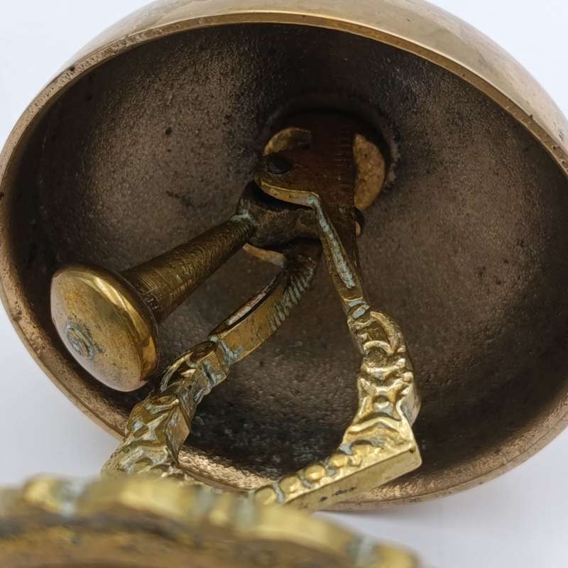 Vintage brass reception bell