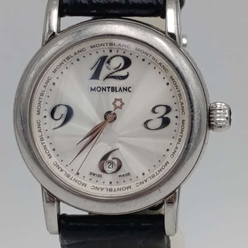 Mont Blanc Meisterstuck 7079 ladies watch - serial PB155603 - fine scratches on glass