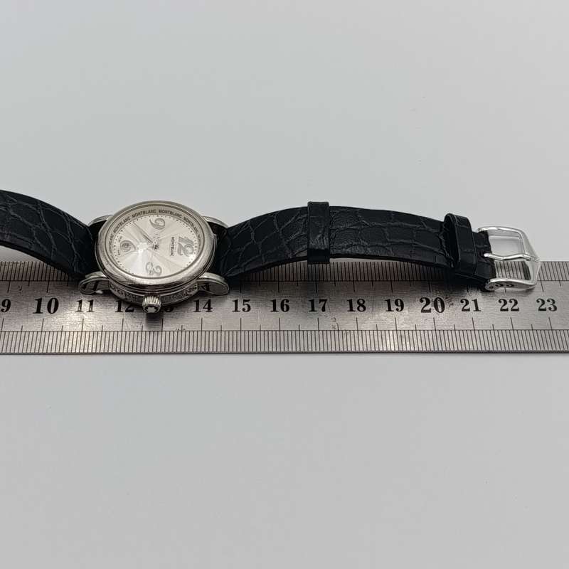 Mont Blanc Meisterstuck 7079 ladies watch - serial PB155603 - fine scratches on glass