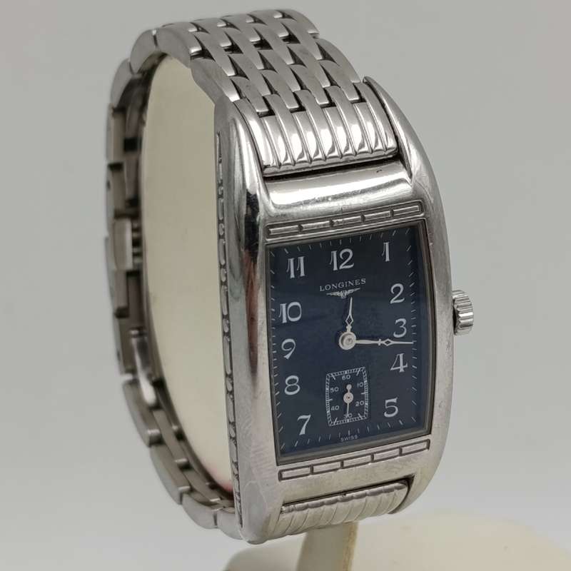 Longines BelleArti Black dial quartz ladies watch - L2.501.4 - working