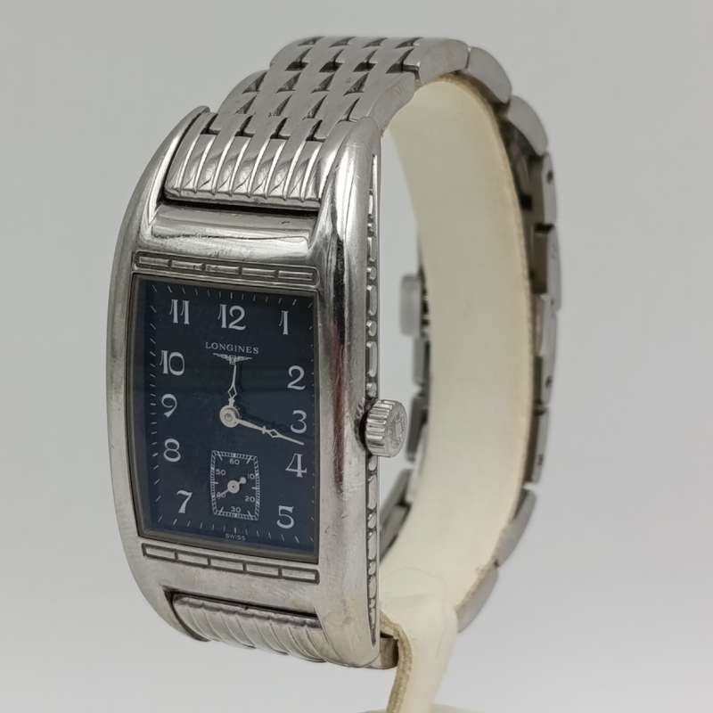 Longines BelleArti Black dial quartz ladies watch - L2.501.4 - working