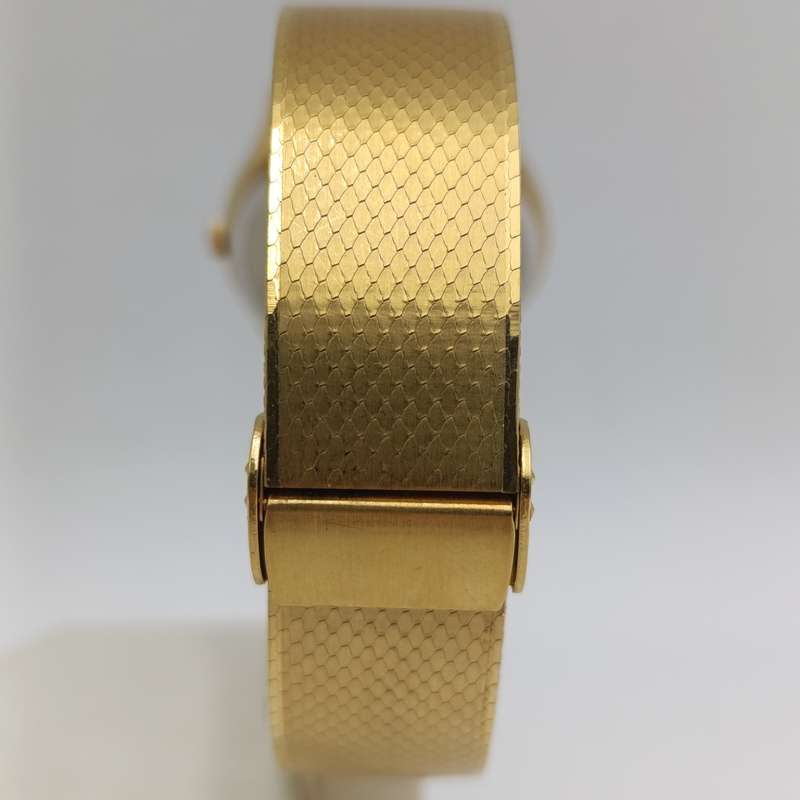 Vintage Seiko 7123-7090 Quartz gold colour men's watch with day/date - working