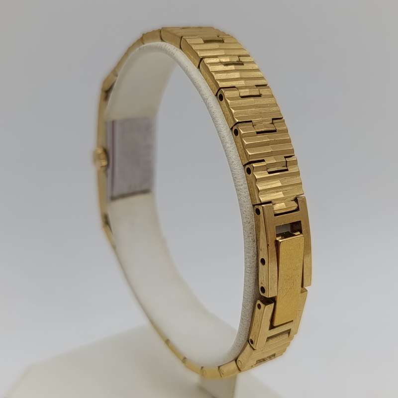 Vintage Delfin Edox gold colour mechanical ladies watch in original box - working