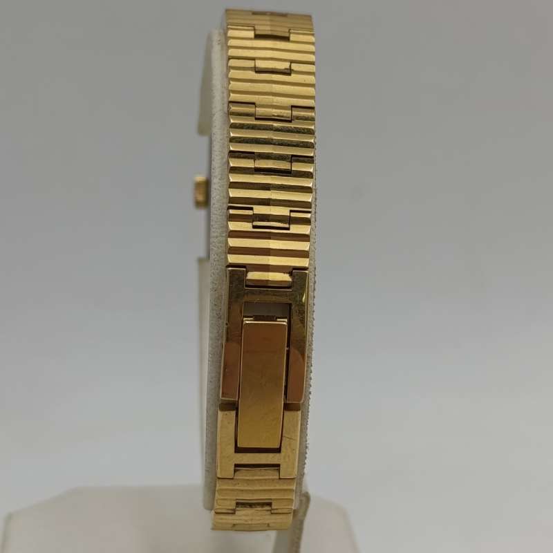 Vintage Delfin Edox gold colour mechanical ladies watch in original box - working