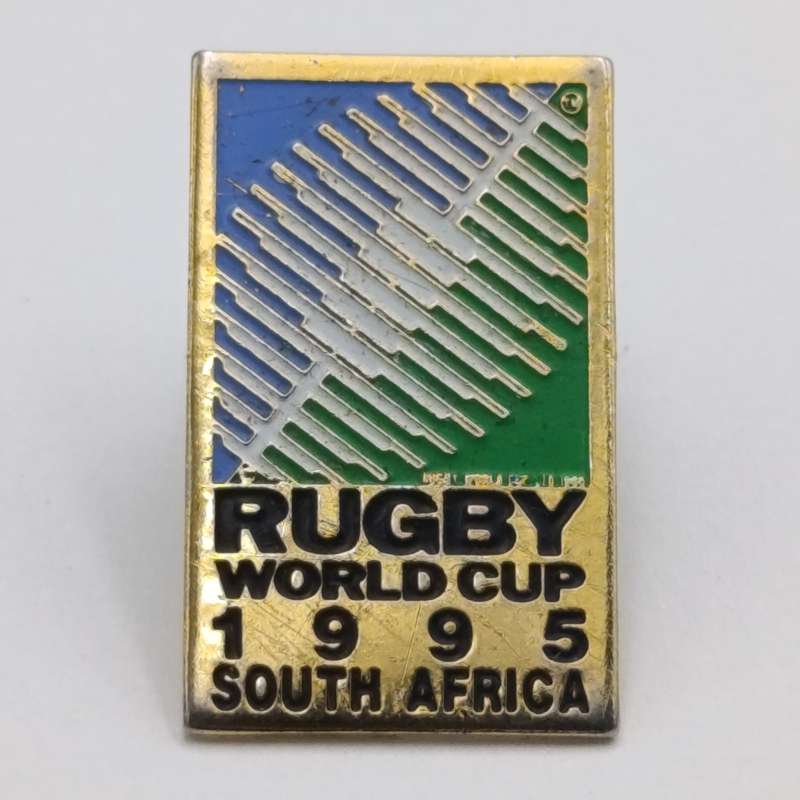 1995 Rugby World Cup South Africa pin badge