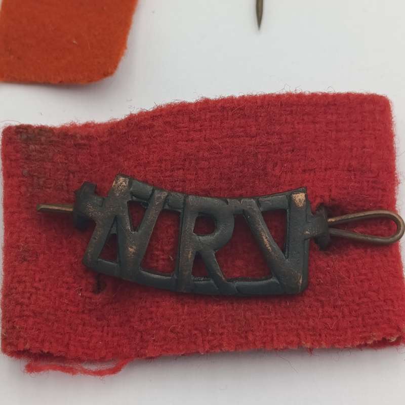 WW2 medals and badges set issued to 9549 HS Keevy - including 3 victory pin badges