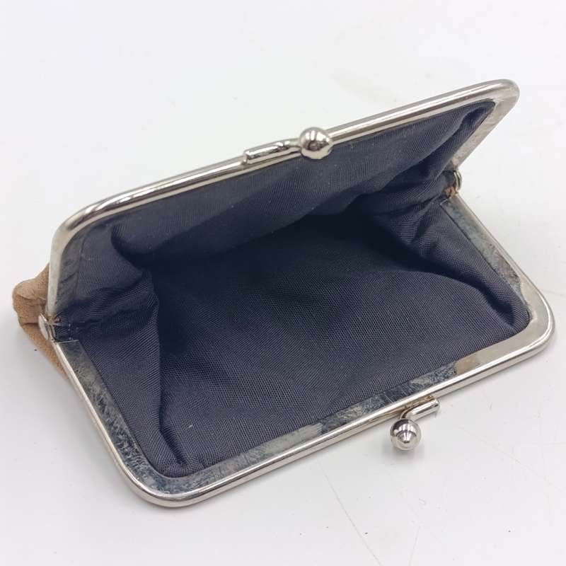 Vintage leather craft of distinction Cape Town crocodile Black leather handbag and purse