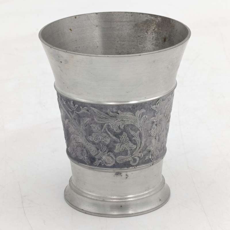 Vintage B.M.F Rein-Zinn German pewter shot glass