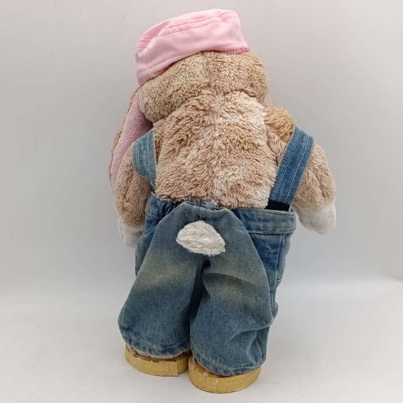 "Build a Bear" Rabbit with lots of Build a Bear clothes - Excellent condition