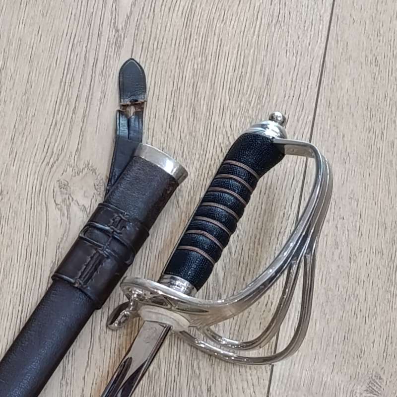 Old SADF Ceremonial dress sword with sheath