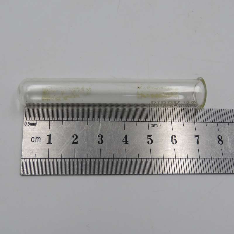 Lot of lab equipment including box of objective and deck glasses - also glass injection and bottle.