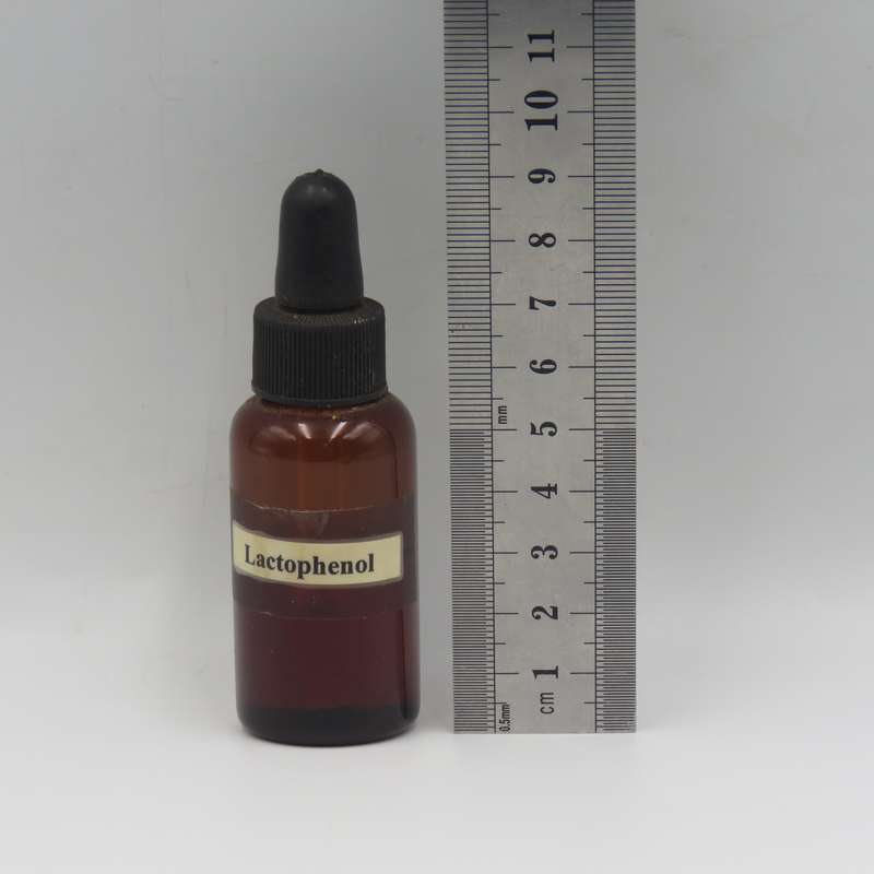 Lot of lab equipment including box of objective and deck glasses - also glass injection and bottle.