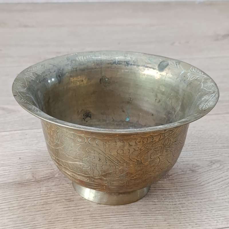 Chinese Brass flower pot