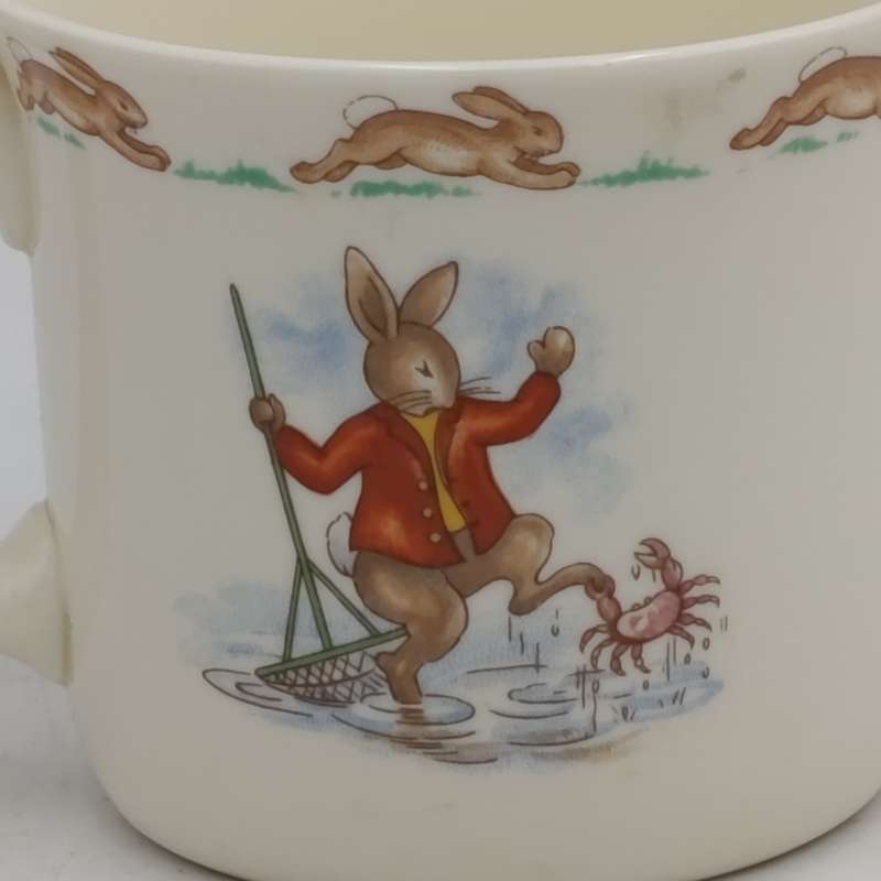 Vintage Royal Doulton Bunnykins two handle mug