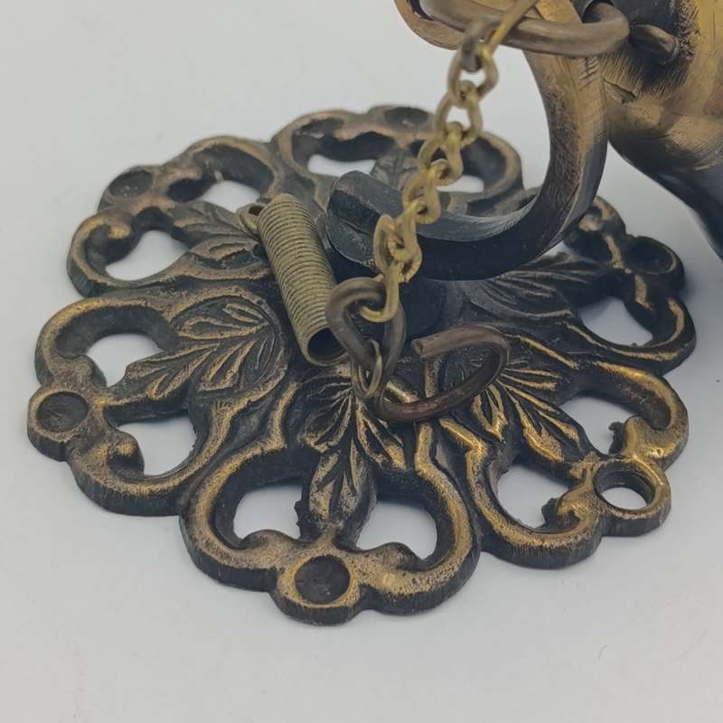 Vintage brass door bell