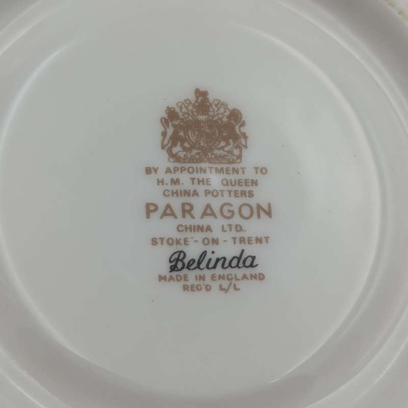 Vintage Paragon Belinda porcelain trio